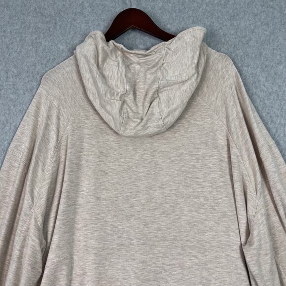 Lululemon Heathered Cashew Seek Stillness Hoodie Pullover Size L/XL - Picture 7 of 10